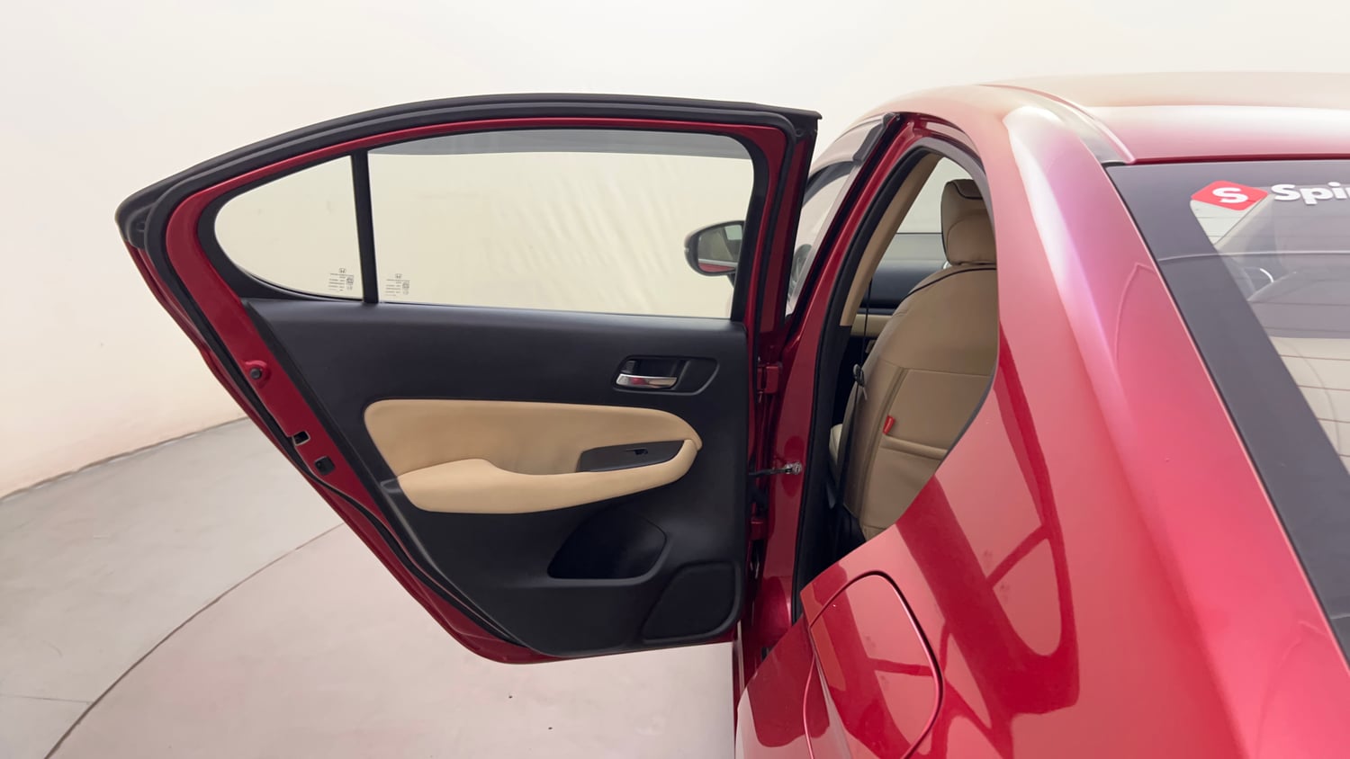 Used 2021 Honda City VX CVT Petrol Petrol Automatic interior LEFT REAR DOOR OPEN VIEW