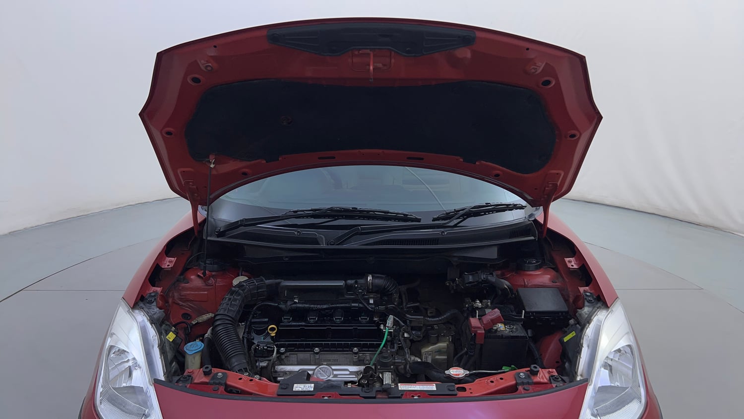 Used 2022 Maruti Suzuki Dzire ZXi AGS Petrol Automatic engine ENGINE & BONNET OPEN FRONT VIEW