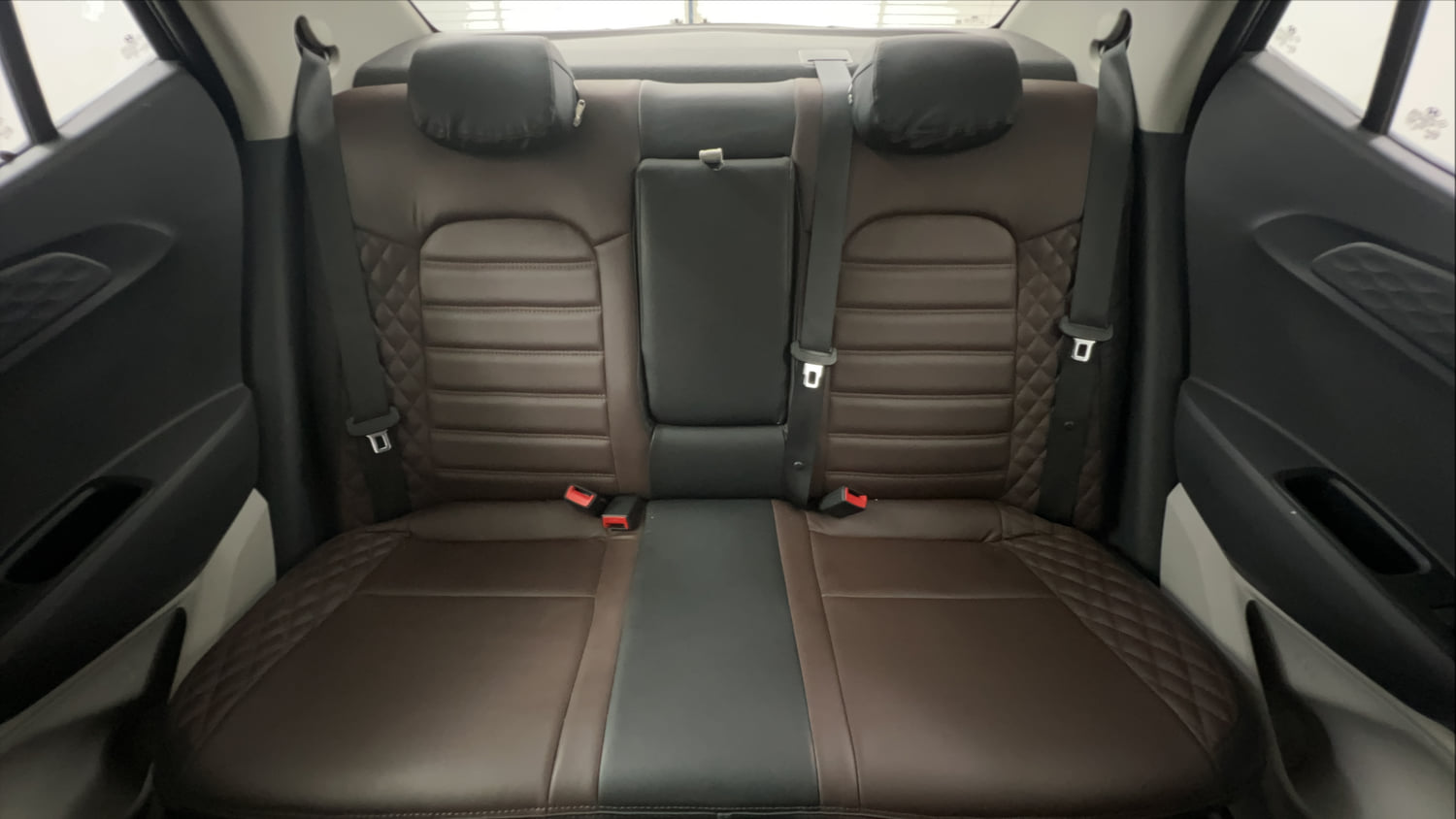 Used 2024 Hyundai Aura SX 1.2 CNG Cng Manual interior REAR SEAT CONDITION VIEW