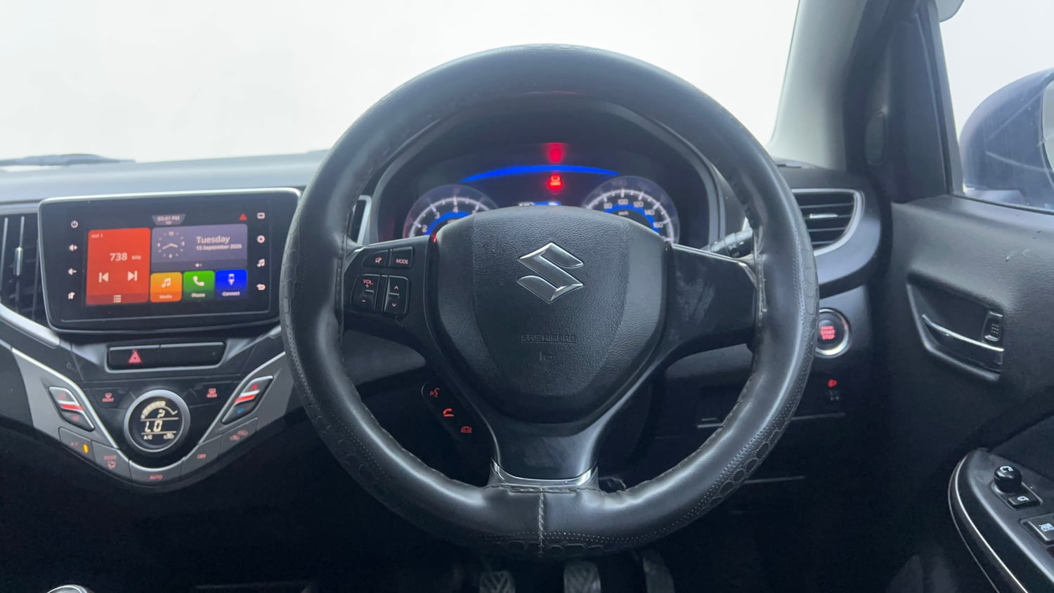 Used 2022 Maruti Suzuki Baleno Zeta Petrol Manual interior STEERING VIEW