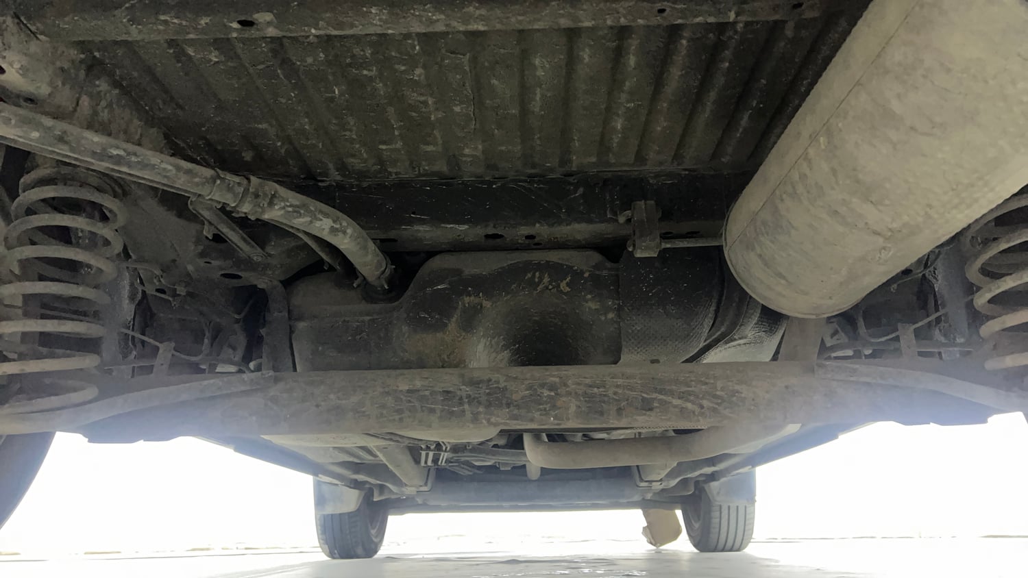 Used 2020 Ford EcoSport Titanium 1.5L TDCi Diesel Manual extra REAR UNDERBODY VIEW (TAKEN FROM REAR)