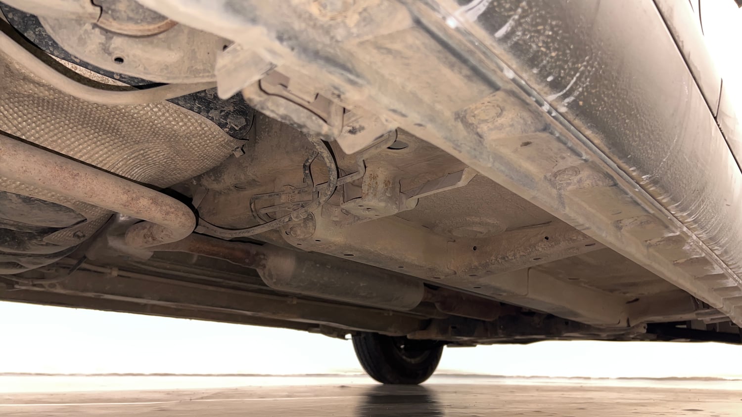 Used 2014 Maruti Suzuki Swift VXi Petrol Manual extra REAR RIGHT UNDERBODY VIEW