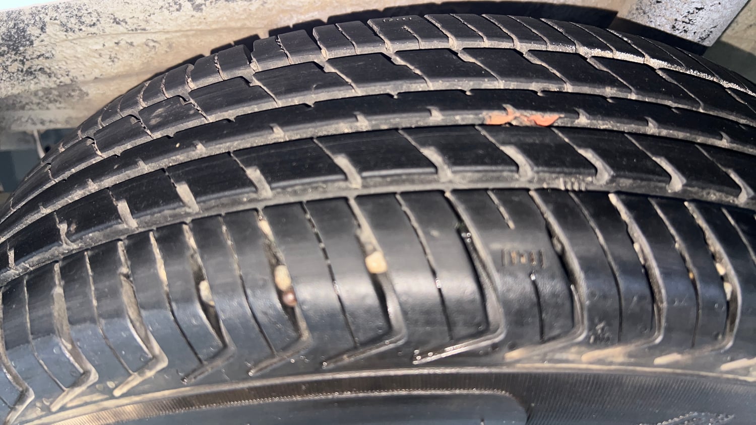 Used 2021 Maruti Suzuki Wagon R LXi (O) 1.0 CNG Cng Manual tyres LEFT REAR TYRE TREAD VIEW