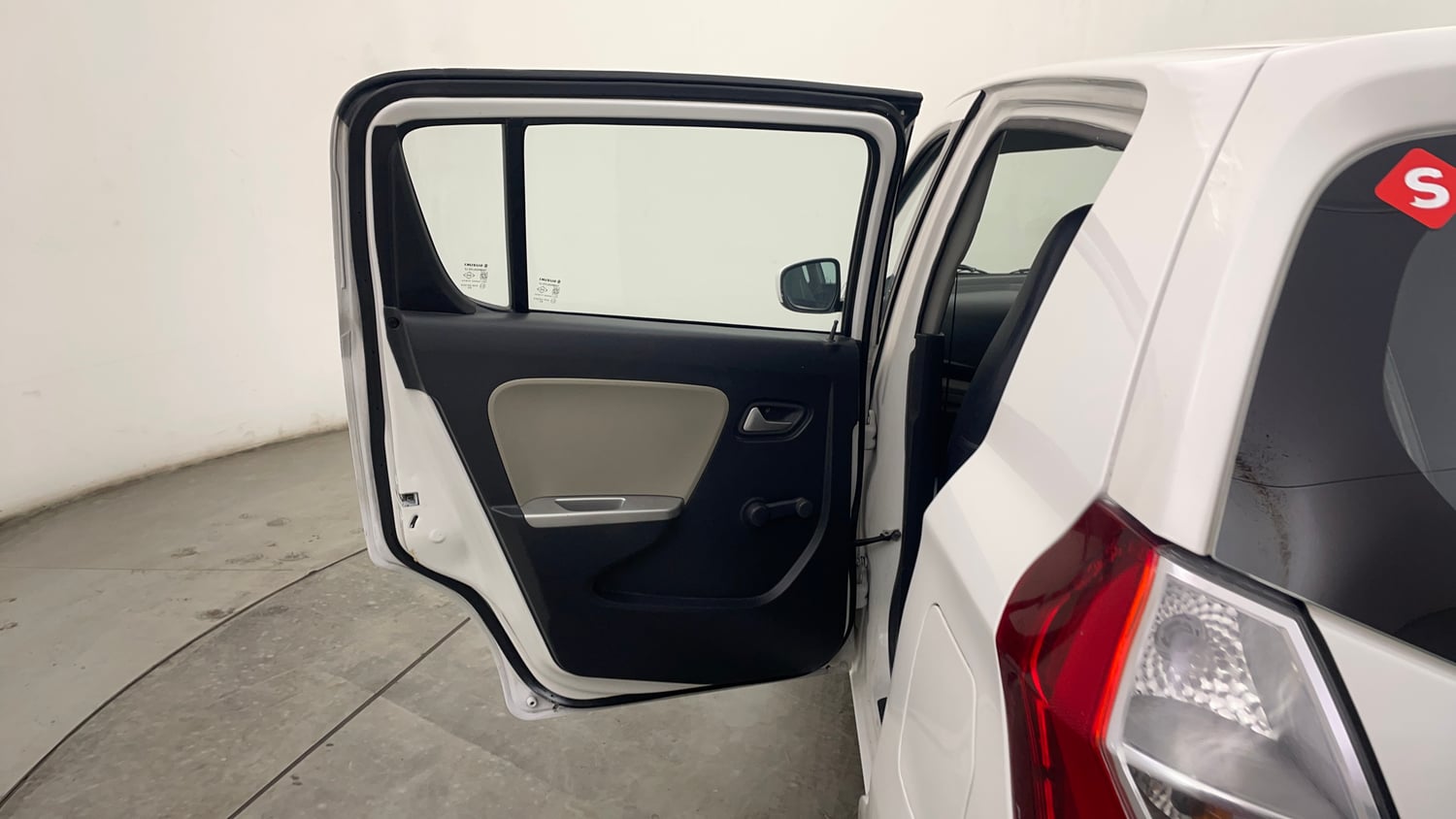 Used 2016 Maruti Suzuki Alto K10 VXi AMT Petrol Automatic interior LEFT REAR DOOR OPEN VIEW
