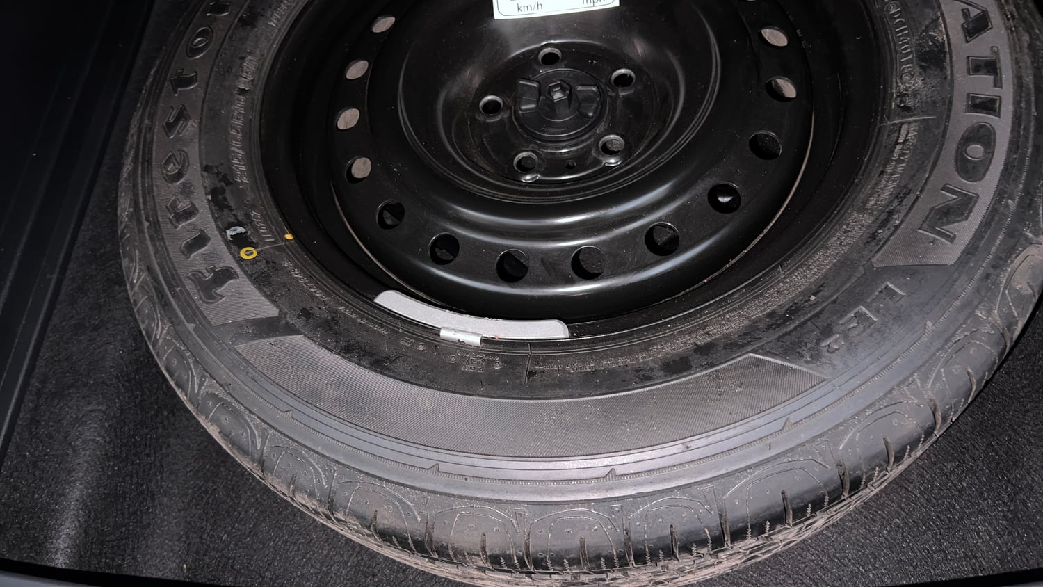 Used 2019 Jeep Compass Longitude (O) 1.4 Petrol AT Petrol Automatic tyres SPARE TYRE VIEW