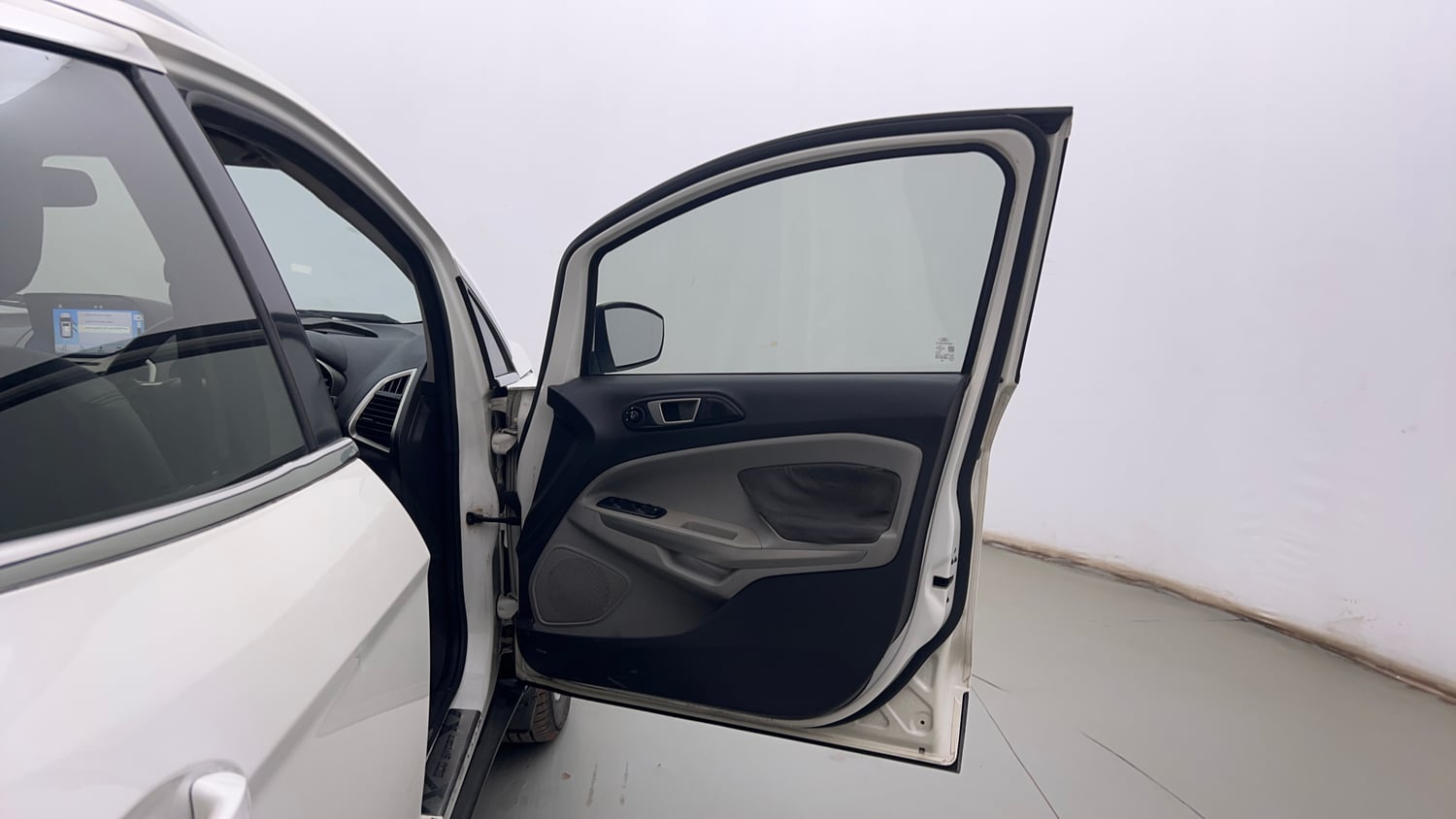 Used 2017 Ford EcoSport Titanium 1.5L TDCi Diesel Manual interior RIGHT FRONT DOOR OPEN VIEW