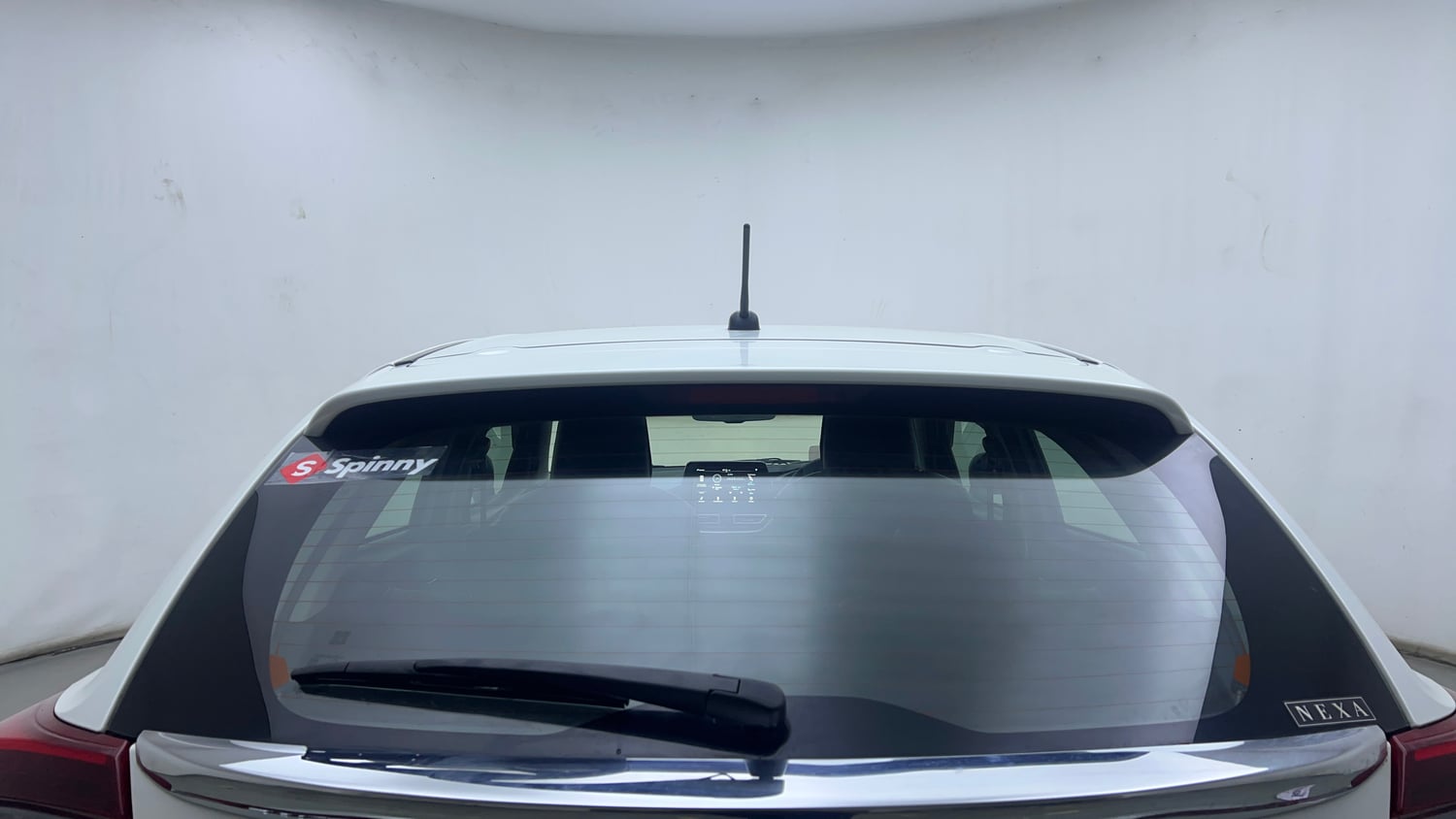 Used 2024 Maruti Suzuki Baleno Alpha MT Petrol Manual exterior BACK WINDSHIELD VIEW