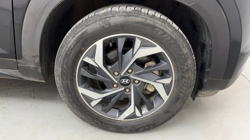 Used 2022 Hyundai Creta SX (O) 1.4 Turbo 7 DCT Petrol Automatic tyres RIGHT FRONT TYRE RIM VIEW