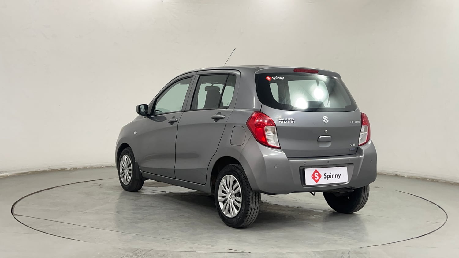 Used 2015 Maruti Suzuki Celerio VXi AMT Petrol Automatic exterior LEFT REAR CORNER VIEW
