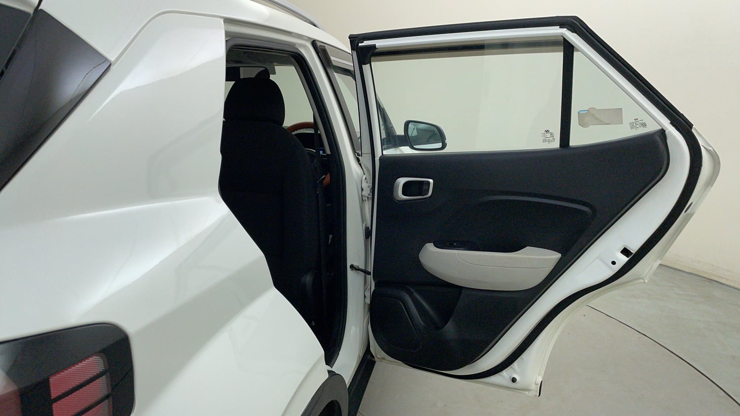 Used 2023 Hyundai Venue SX 1.5 CRDi Diesel Manual interior RIGHT REAR DOOR OPEN VIEW
