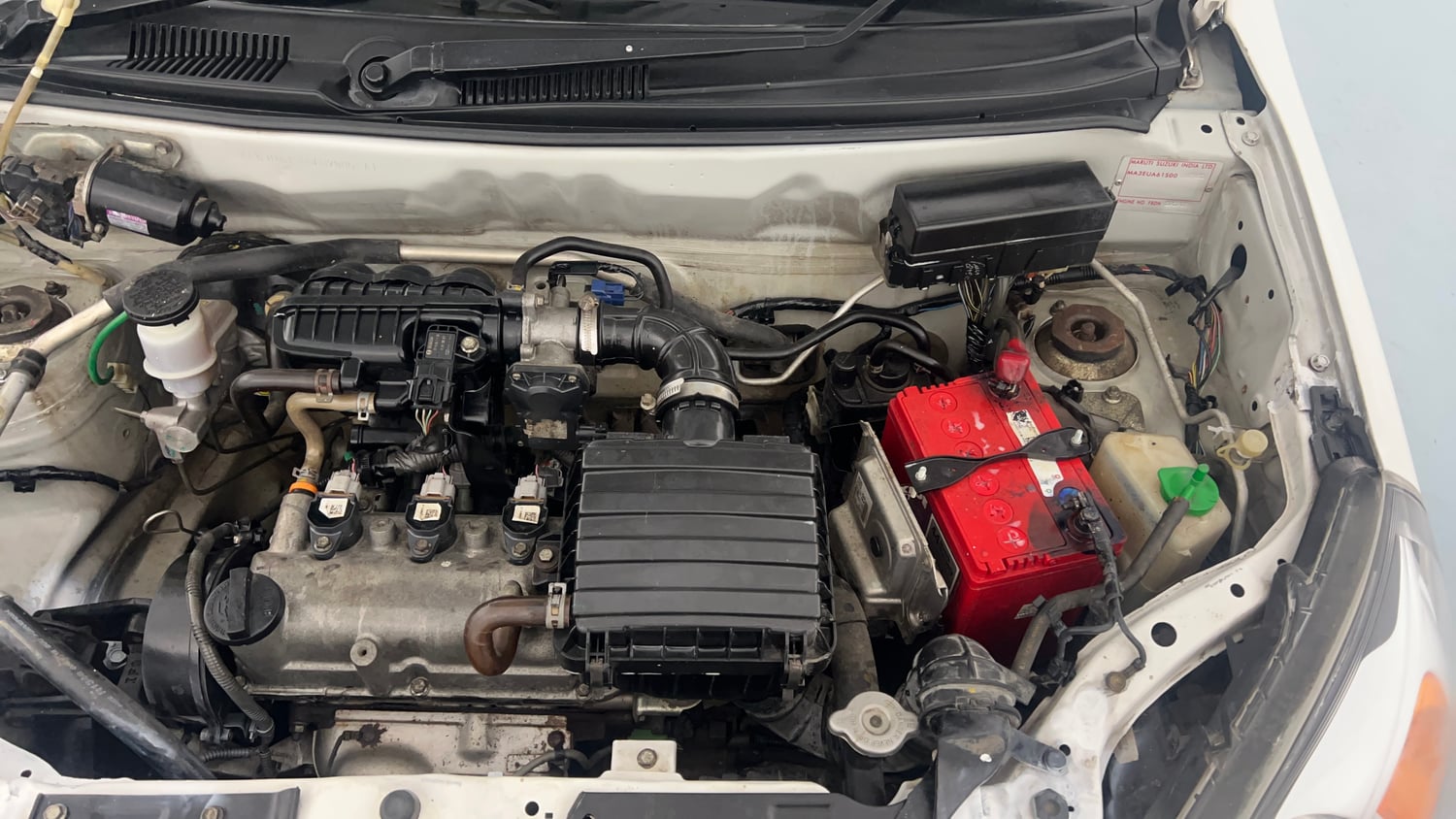 Used 2018 Maruti Suzuki Alto 800 VXi Petrol Manual engine ENGINE LEFT SIDE VIEW