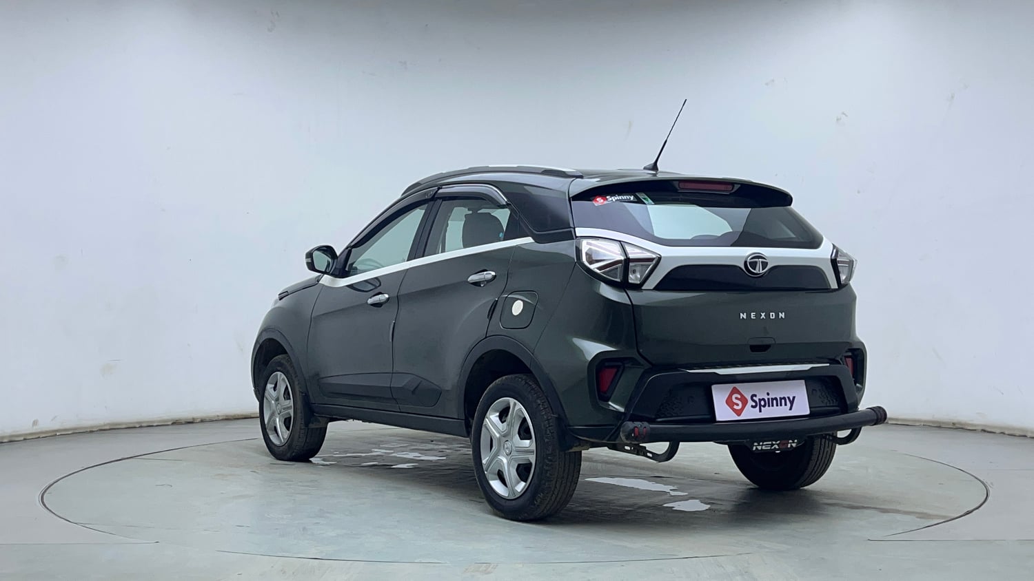Used 2022 Tata Nexon XMA Petrol Automatic exterior LEFT REAR CORNER VIEW