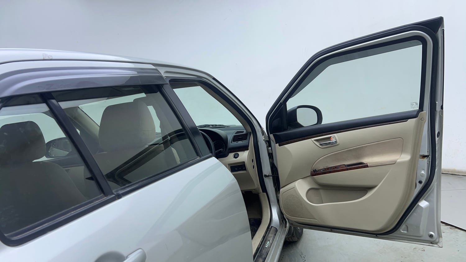 Used 2015 Maruti Suzuki Swift Dzire ZXI Petrol Manual interior RIGHT FRONT DOOR OPEN VIEW