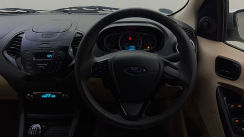 Used 2015 Ford Figo Aspire Titanium 1.2 Ti-VCT Petrol Manual interior STEERING VIEW