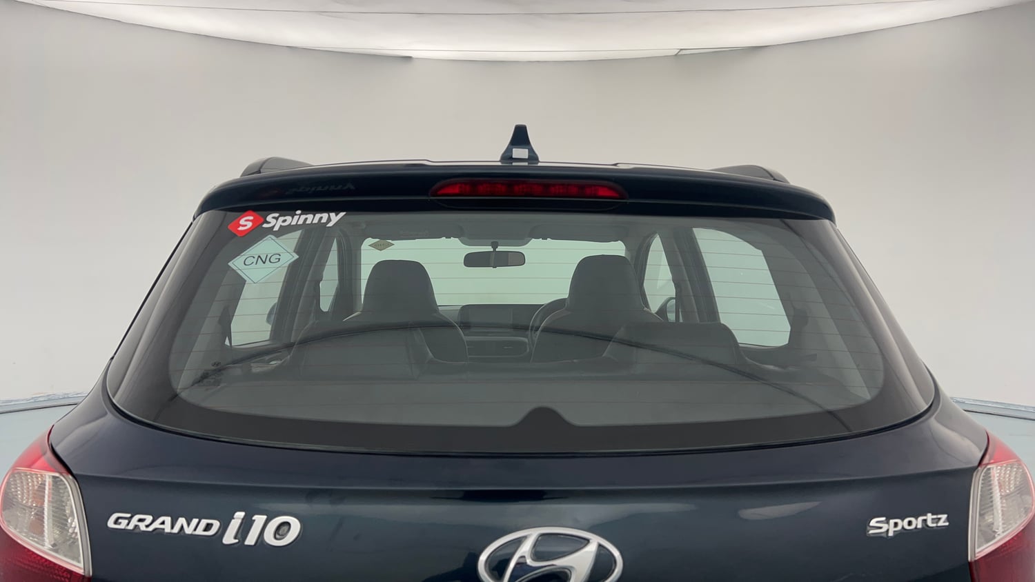 Used 2021 Hyundai Grand i10 Nios Sportz 1.2 Kappa VTVT CNG Cng Manual exterior BACK WINDSHIELD VIEW