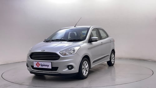 Used 2015 Ford Figo Aspire Titanium 1.2 Ti-VCT Petrol Manual exterior LEFT FRONT CORNER VIEW