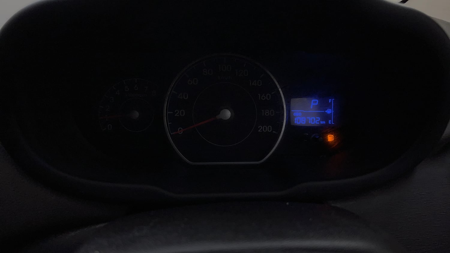 Used 2013 Hyundai i10 Sportz 1.2 AT Kappa2 Petrol Automatic interior CLUSTERMETER VIEW
