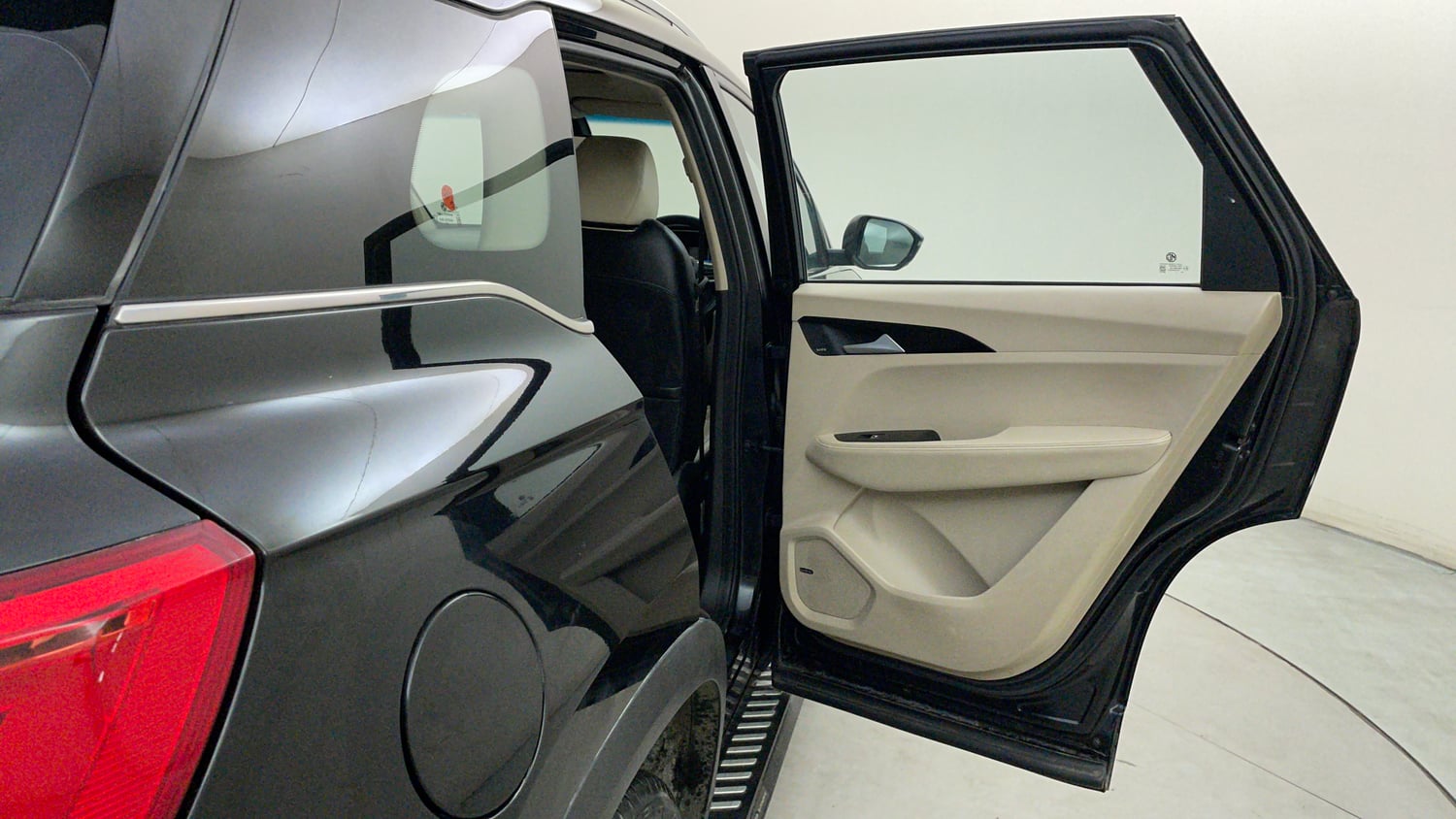 Used 2021 MG Motors Hector Sharp 1.5 Petrol CVT Petrol Automatic interior RIGHT REAR DOOR OPEN VIEW