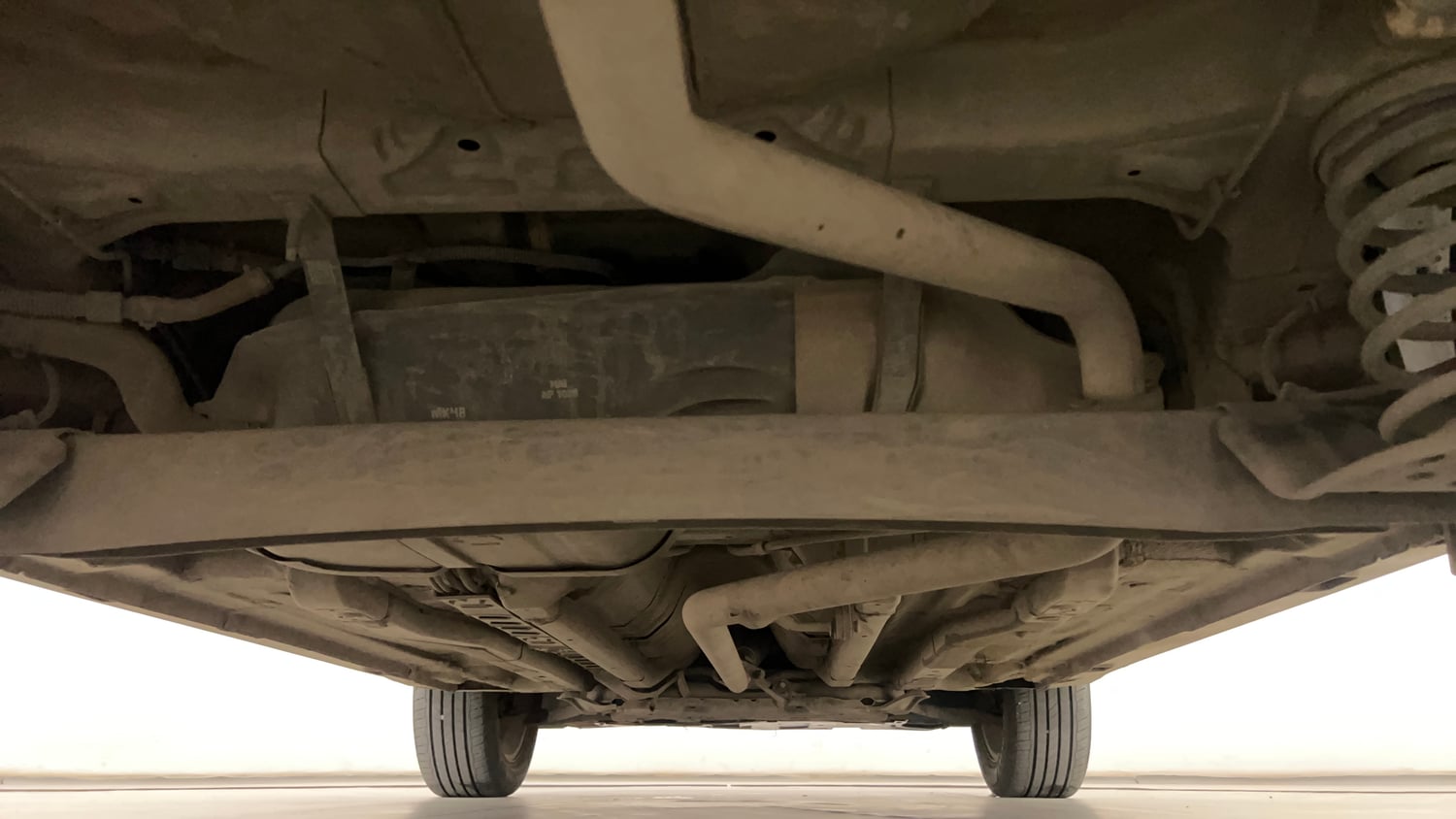 Used 2018 Hyundai Creta SX Plus 1.6 AT CRDI Diesel Automatic extra REAR UNDERBODY VIEW (TAKEN FROM REAR)