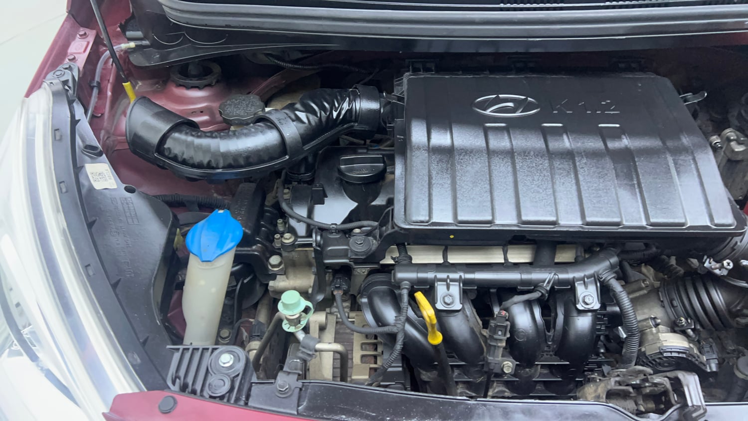 Used 2017 Hyundai Grand i10 Asta AT 1.2 Kappa VTVT (O) Petrol Automatic engine ENGINE RIGHT SIDE VIEW