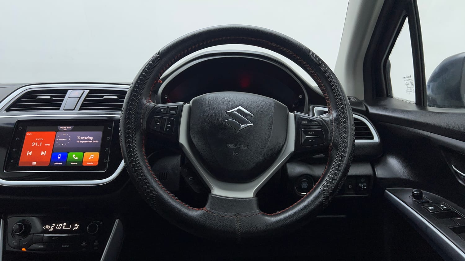 Used 2020 Maruti Suzuki S-Cross Zeta Petrol Manual interior STEERING VIEW