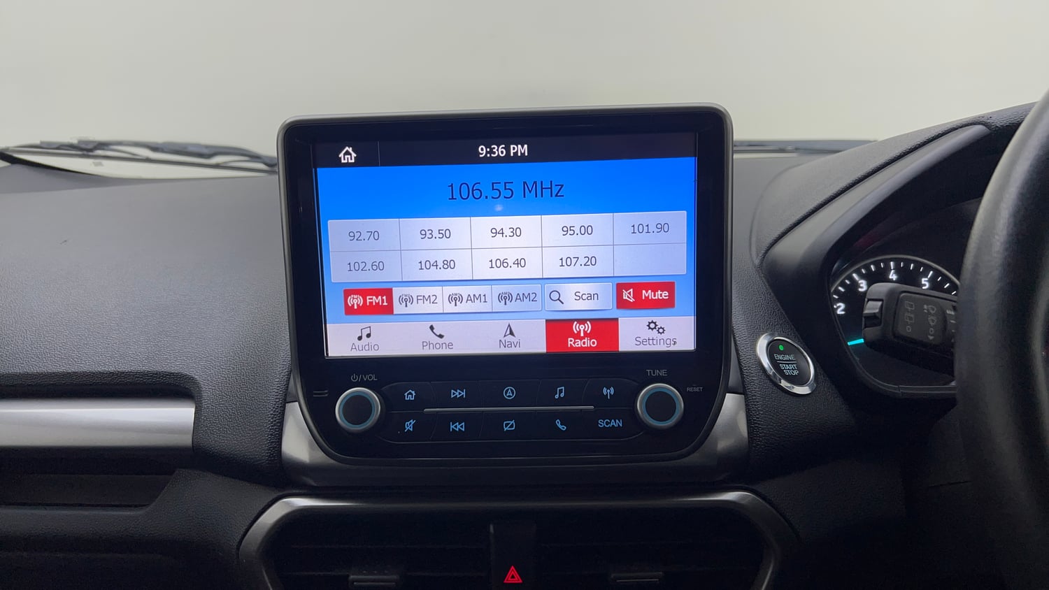 Used 2019 Ford EcoSport Titanium 1.5L Ti-VCT Petrol Manual top_features Integrated (in-dash) music system