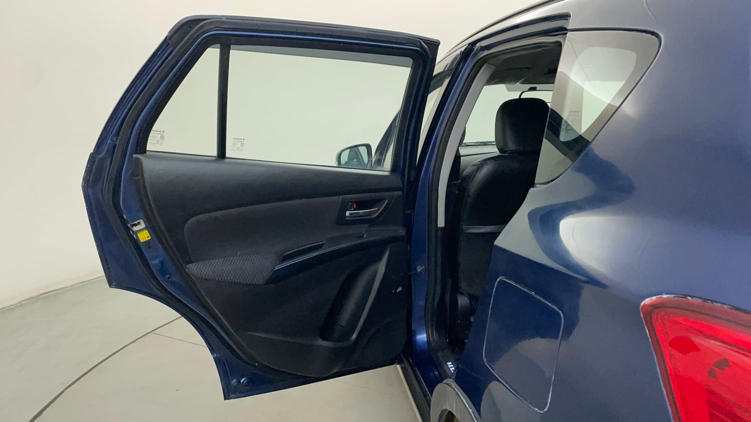 Used 2018 Maruti Suzuki S-Cross Zeta 1.3 Diesel Manual interior LEFT REAR DOOR OPEN VIEW