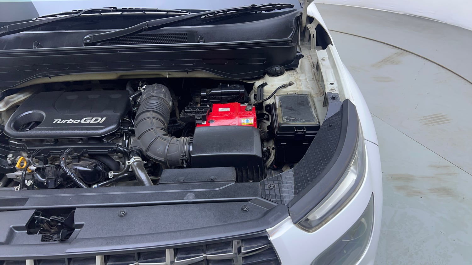 Used 2019 Hyundai Venue SX Plus 1.0 Turbo DCT Petrol Automatic engine ENGINE LEFT SIDE VIEW