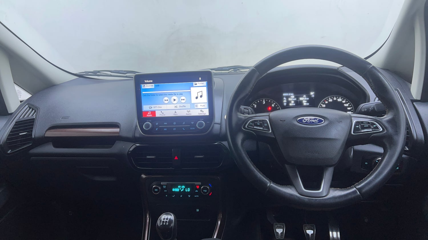 Used 2020 Ford EcoSport Thunder Edition Diesel Diesel Manual interior DASHBOARD VIEW