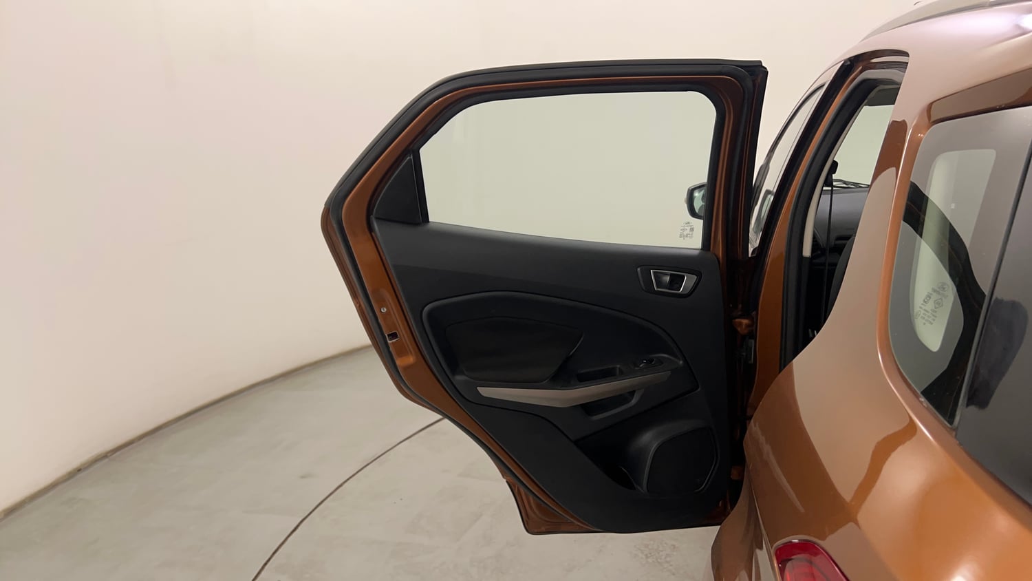 Used 2018 Ford EcoSport Titanium 1.5L Ti-VCT Petrol Manual interior LEFT REAR DOOR OPEN VIEW
