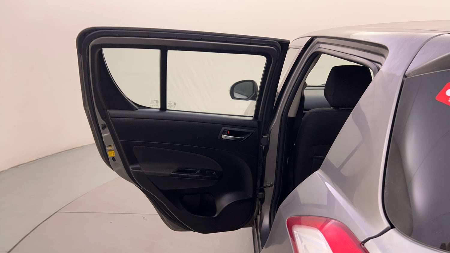 Used 2014 Maruti Suzuki Swift VXi Petrol Manual interior LEFT REAR DOOR OPEN VIEW