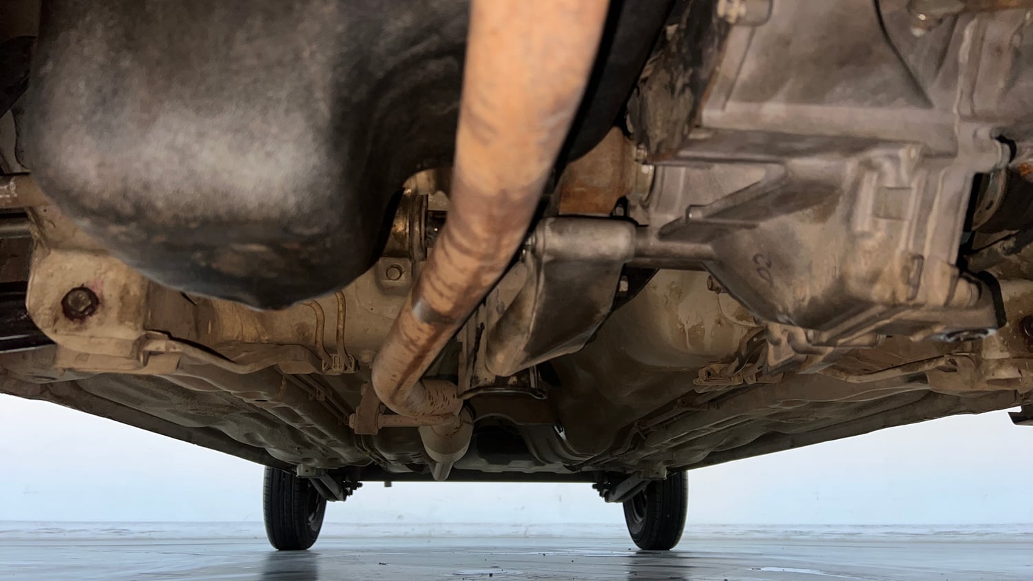 Used 2013 Maruti Suzuki Alto 800 Vxi Petrol Manual extra FRONT LEFT UNDERBODY VIEW
