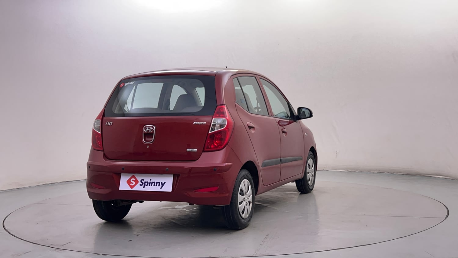 Used 2013 Hyundai i10 Magna 1.2 Kappa2 Petrol Manual exterior RIGHT REAR CORNER VIEW