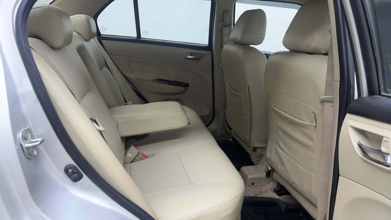 Used 2015 Maruti Suzuki Swift Dzire ZXI Petrol Manual interior RIGHT SIDE REAR DOOR CABIN VIEW