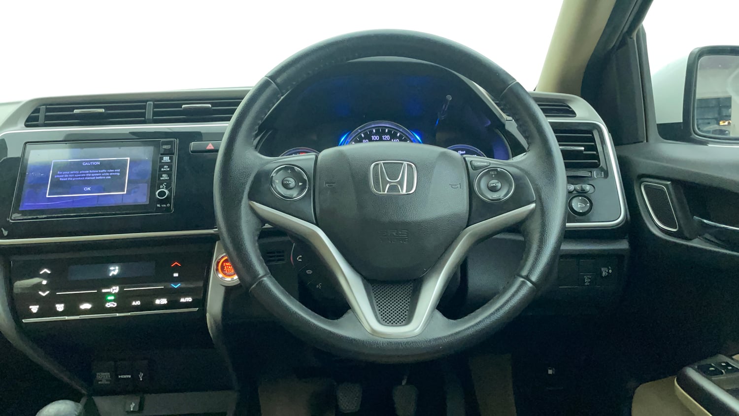 Used 2019 Honda City ZX Petrol Petrol Manual interior STEERING VIEW