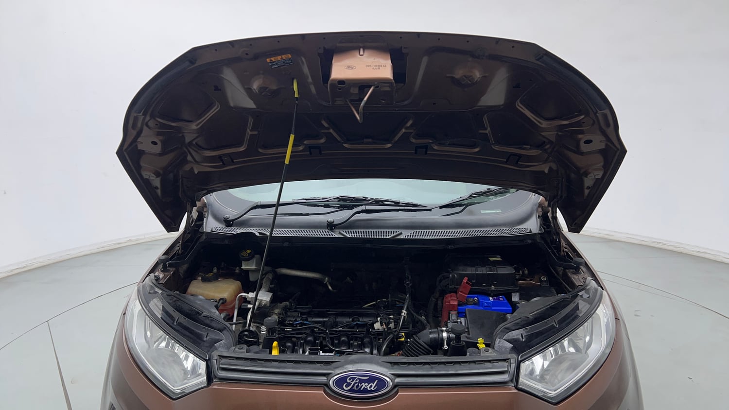 Used 2016 Ford EcoSport Ambiente 1.5L Ti-VCT Petrol Manual engine ENGINE & BONNET OPEN FRONT VIEW
