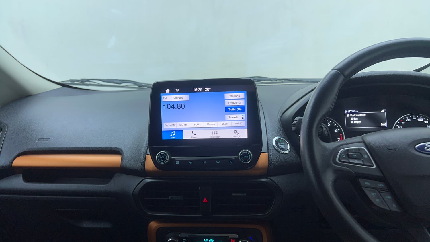 Used 2020 Ford EcoSport S MT 1.5 Ti-VCT Petrol Manual top_features Integrated (in-dash) music system