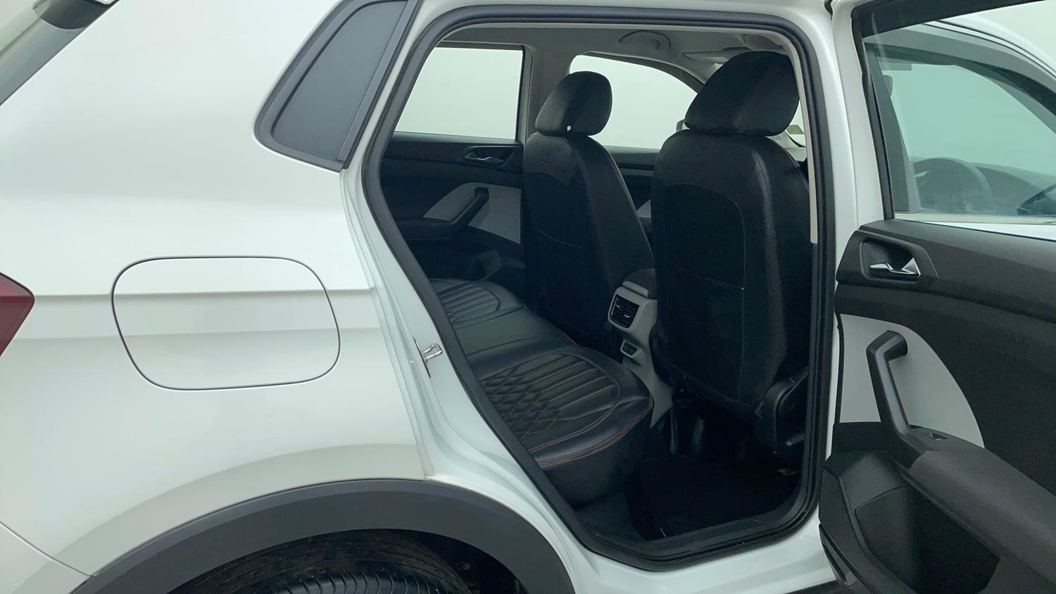 Used 2023 Skoda Kushaq Ambition 1.0L TSI MT Petrol Manual interior RIGHT SIDE REAR DOOR CABIN VIEW
