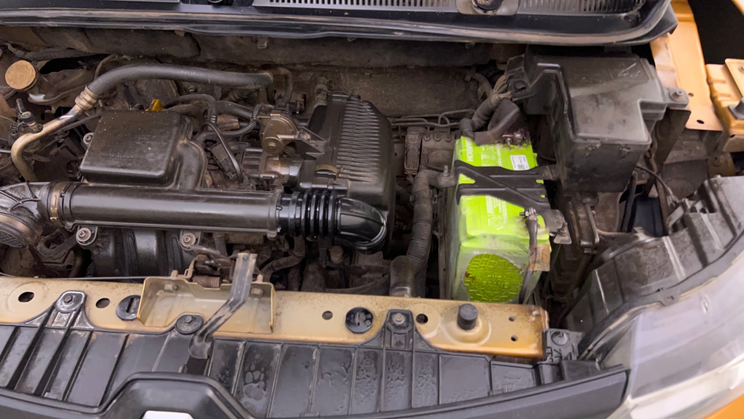 Used 2022 Renault Triber RXZ EASY-R AMT Petrol Automatic engine ENGINE LEFT SIDE VIEW