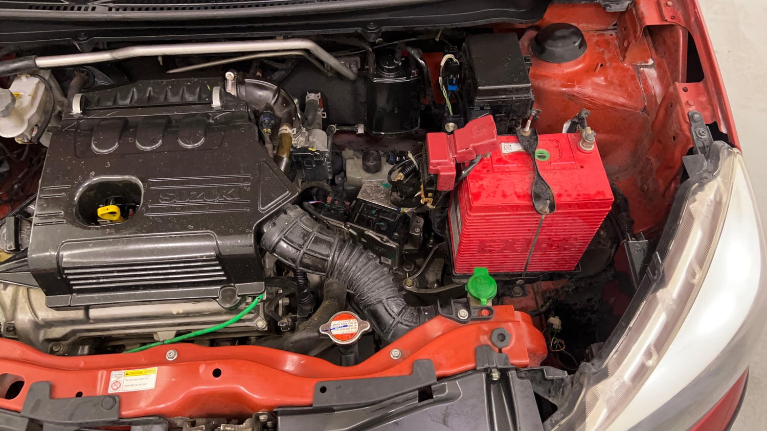 Used 2016 Maruti Suzuki Celerio ZXi AMT Petrol Automatic engine ENGINE LEFT SIDE VIEW