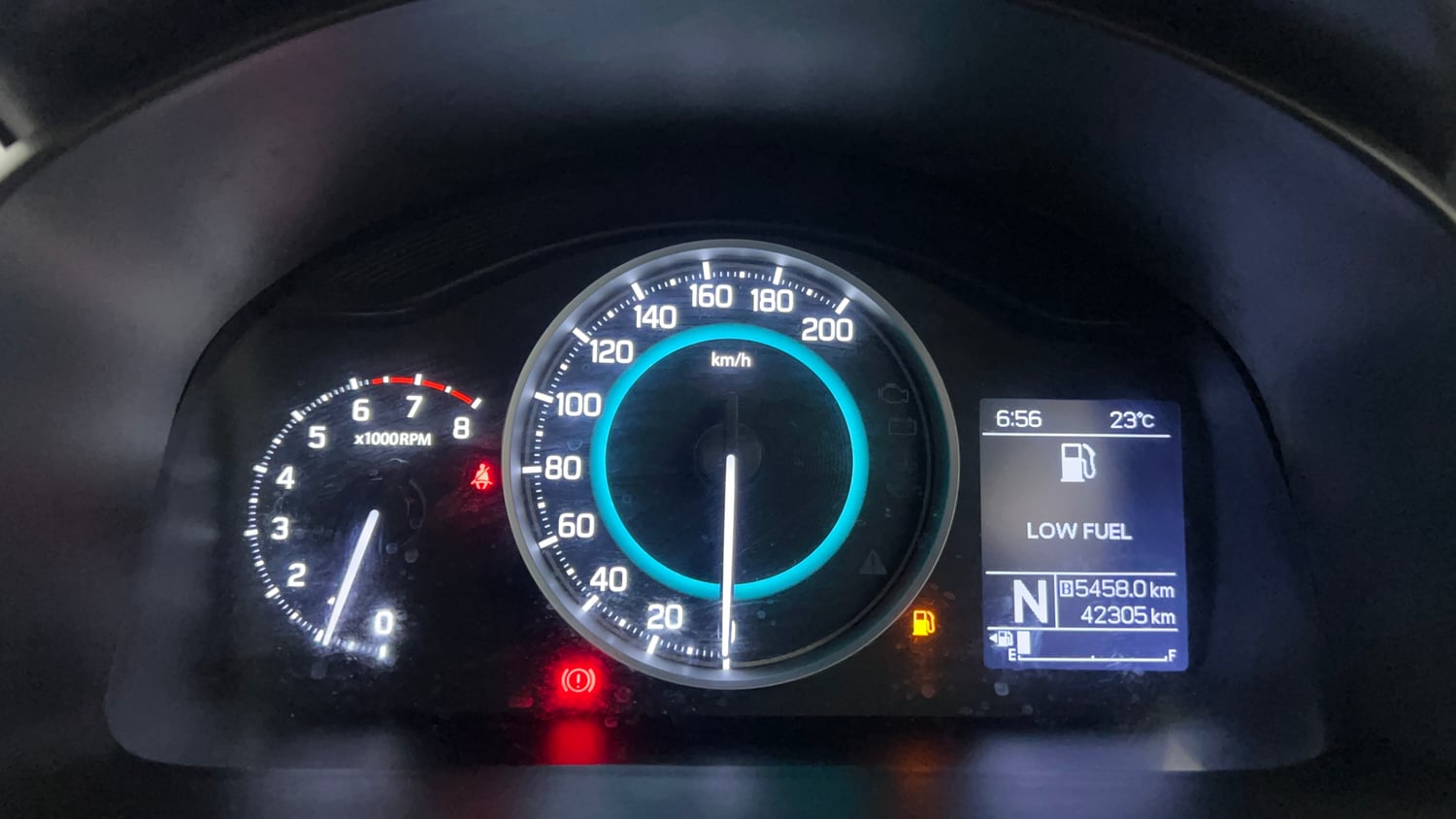 Used 2021 Maruti Suzuki Ignis Zeta 1.2 AMT Petrol Automatic interior CLUSTERMETER VIEW
