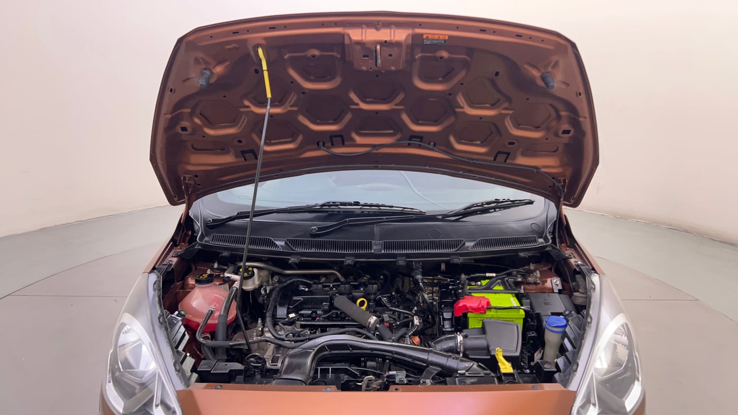 Used 2018 Ford Freestyle Trend 1.2 Ti-VCT Petrol Manual engine ENGINE & BONNET OPEN FRONT VIEW