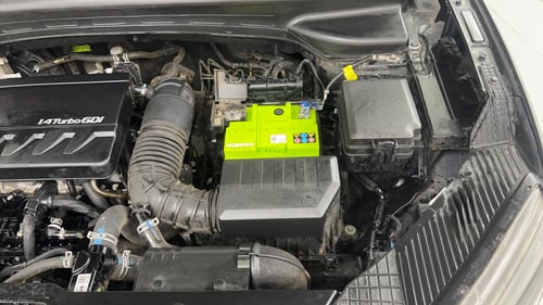 Used 2022 Hyundai Creta SX (O) 1.4 Turbo 7 DCT Petrol Automatic engine ENGINE LEFT SIDE VIEW