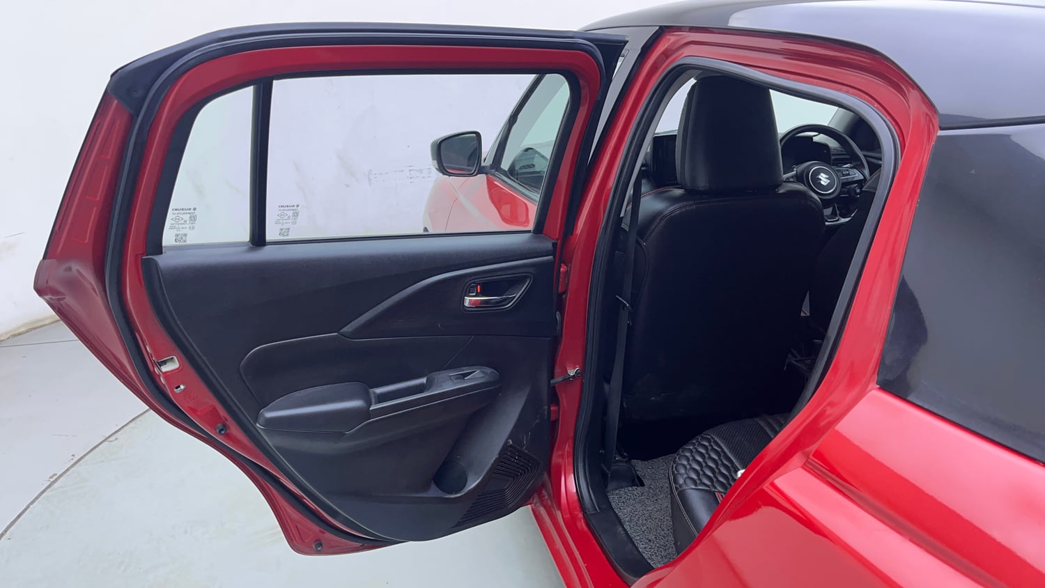 Used 2024 Maruti Suzuki Swift ZXi Plus Dual Tone AMT Petrol Automatic interior LEFT REAR DOOR OPEN VIEW