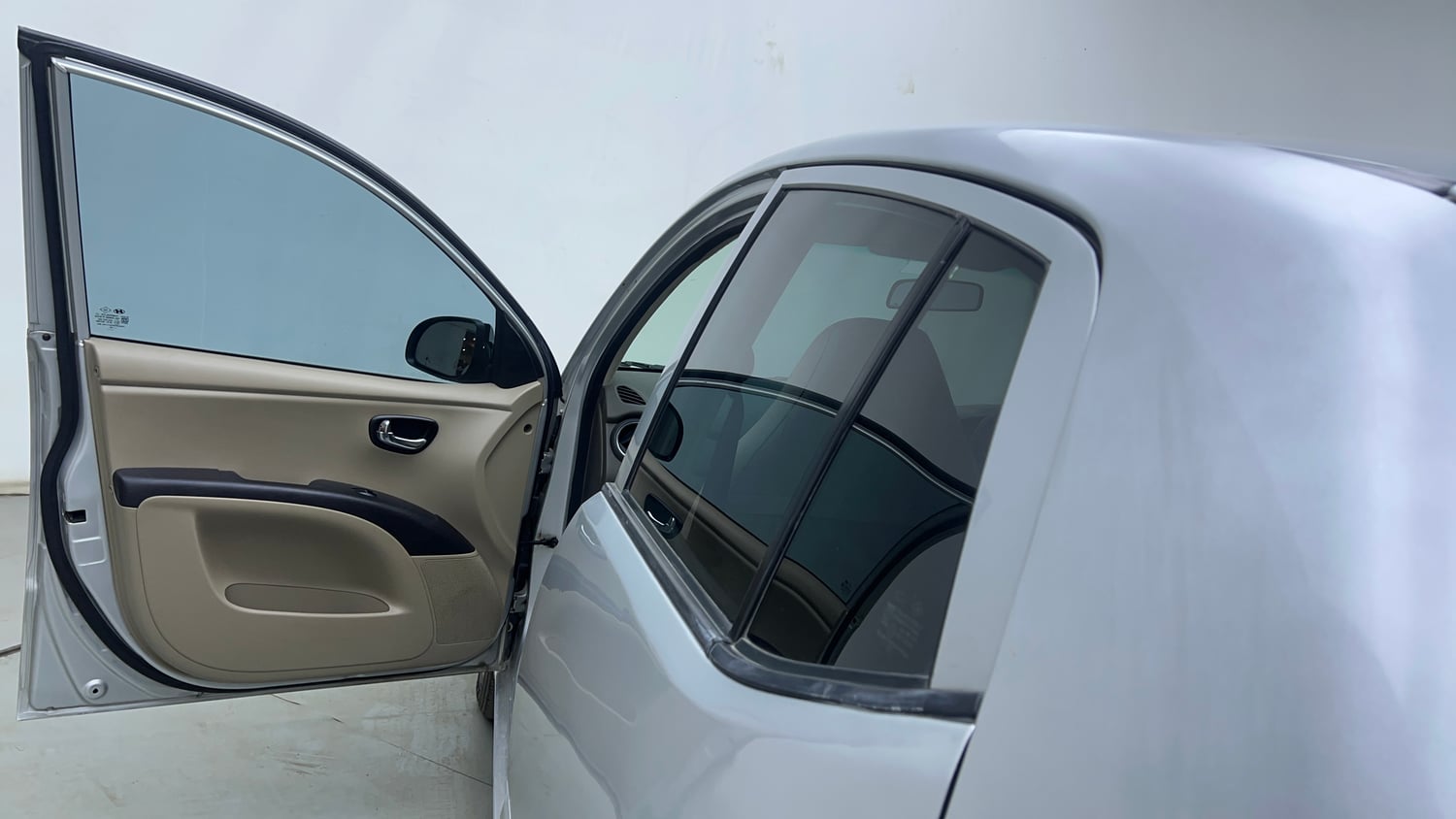 Used 2012 Hyundai i10 Sportz 1.2 Kappa2 Petrol Manual interior LEFT FRONT DOOR OPEN VIEW