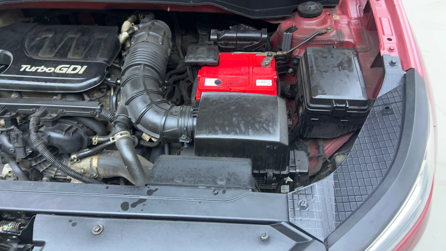 Used 2019 Hyundai Venue SX Plus 1.0 Turbo DCT Petrol Automatic engine ENGINE LEFT SIDE VIEW