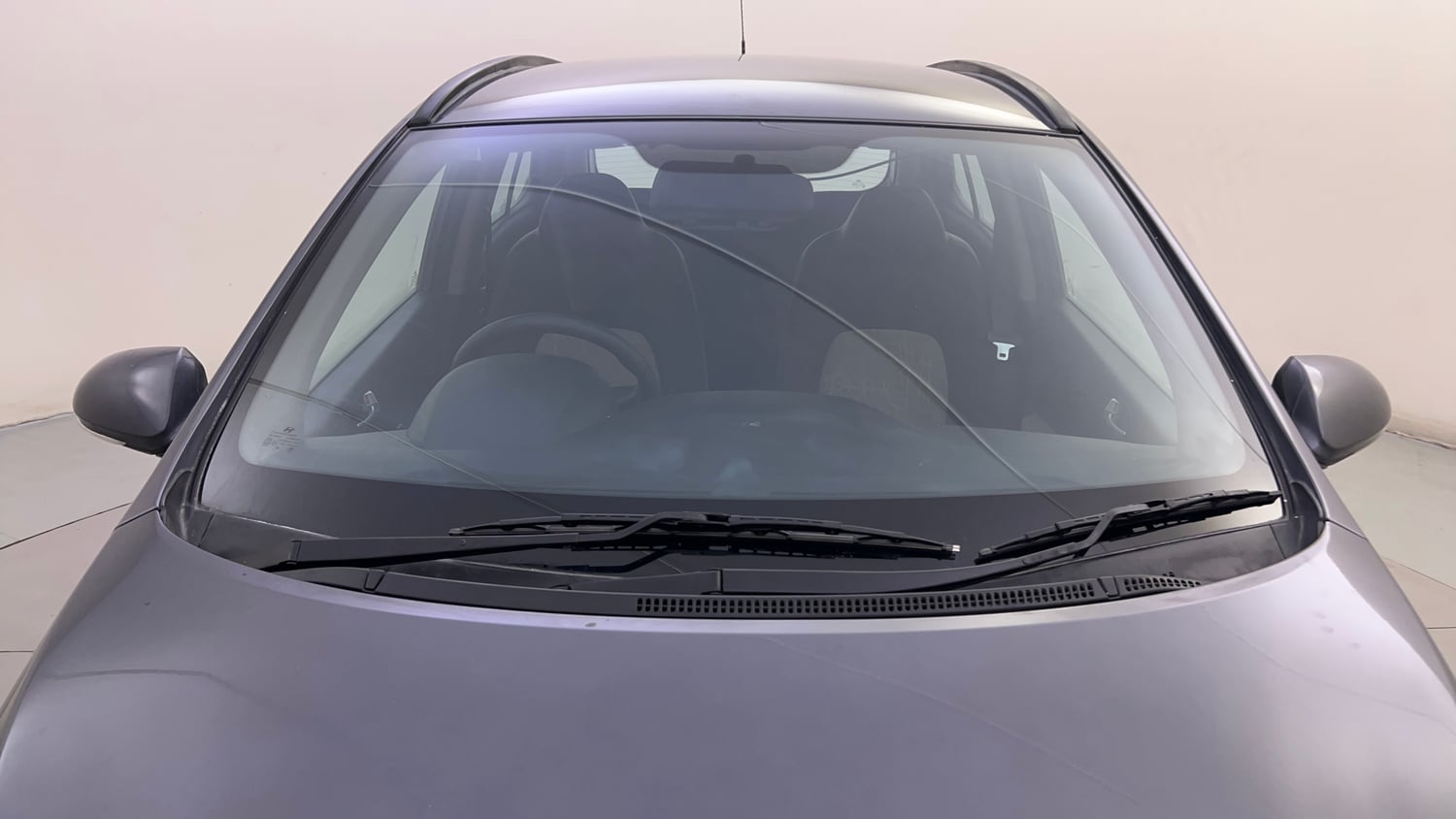 Used 2017 Hyundai Grand i10 Sportz (O) AT 1.2 Kappa VTVT Petrol Automatic exterior FRONT WINDSHIELD VIEW