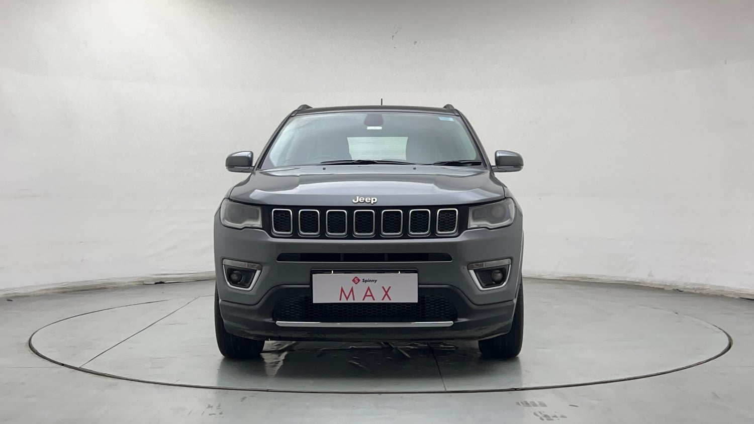 Used 2019 Jeep Compass Limited Plus Petrol AT Petrol Automatic exterior FRONT VIEW