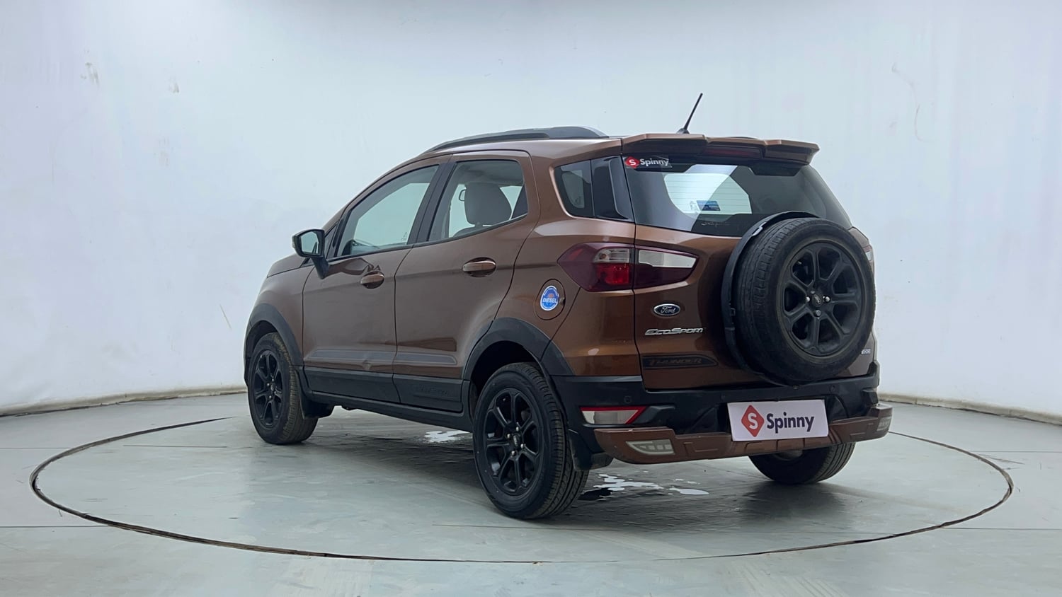 Used 2020 Ford EcoSport Thunder Edition Diesel Diesel Manual exterior LEFT REAR CORNER VIEW