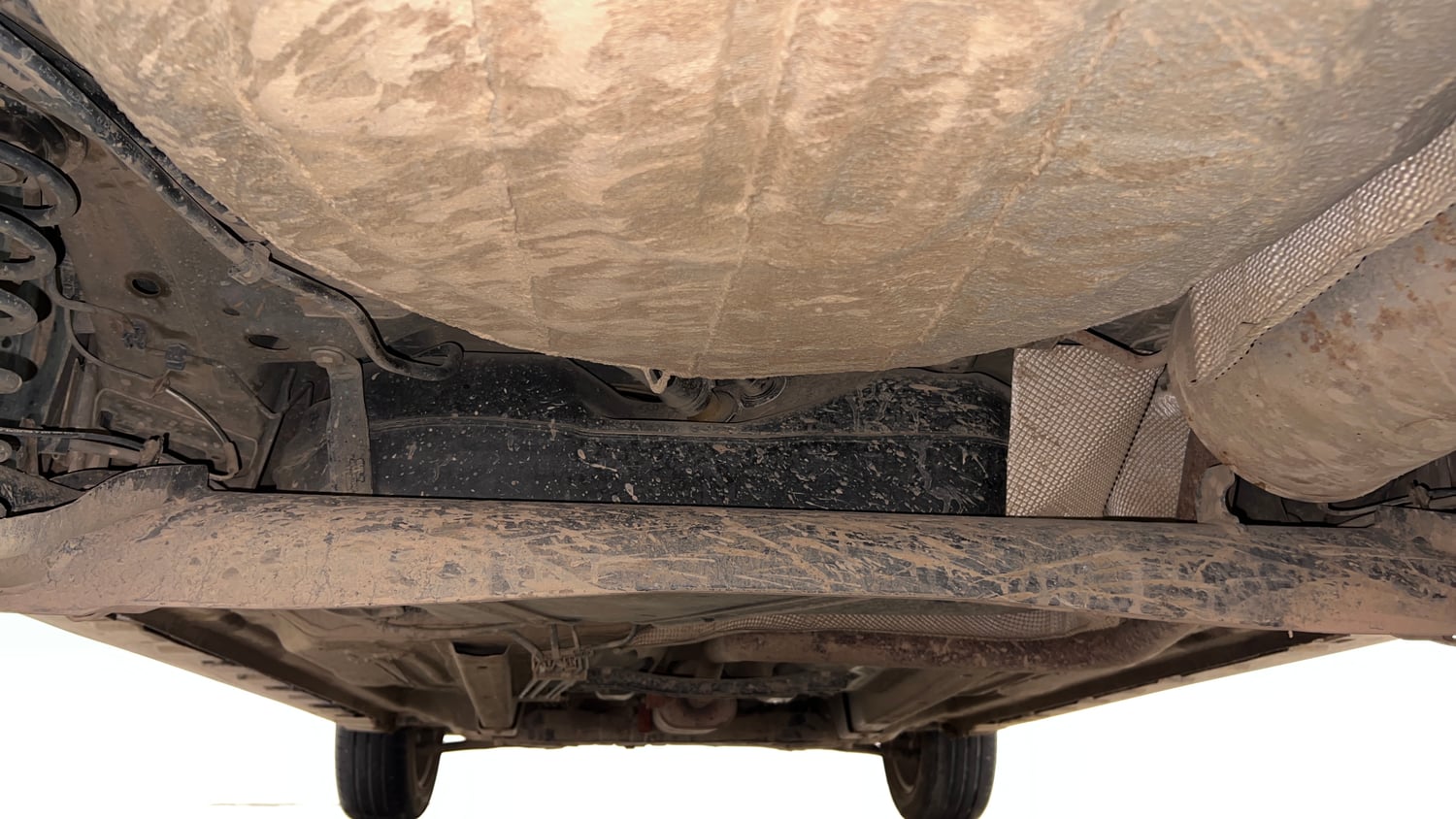 Used 2018 Ford Freestyle Trend 1.2 Ti-VCT Petrol Manual extra REAR UNDERBODY VIEW (TAKEN FROM REAR)